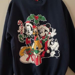 Vintage Mickey and Friends Christmas Crewneck
